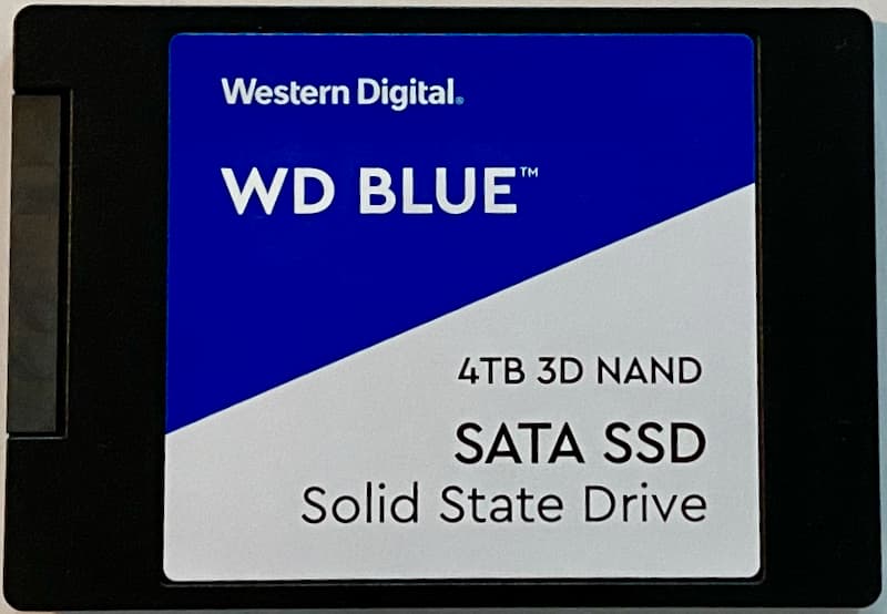 Photo: WD Blue SATA SSD 4TB