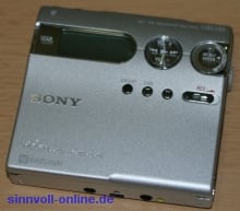 Foto: MiniDisc-Recorder Sony NetMD Walkman MZ-N910
