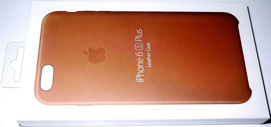 Photo: Original box Apple Leather Case for iPhone 6s Plus