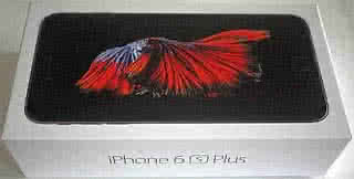 Photo: Original box Apple iPhone 6s Plus Space-Grey 128 GB