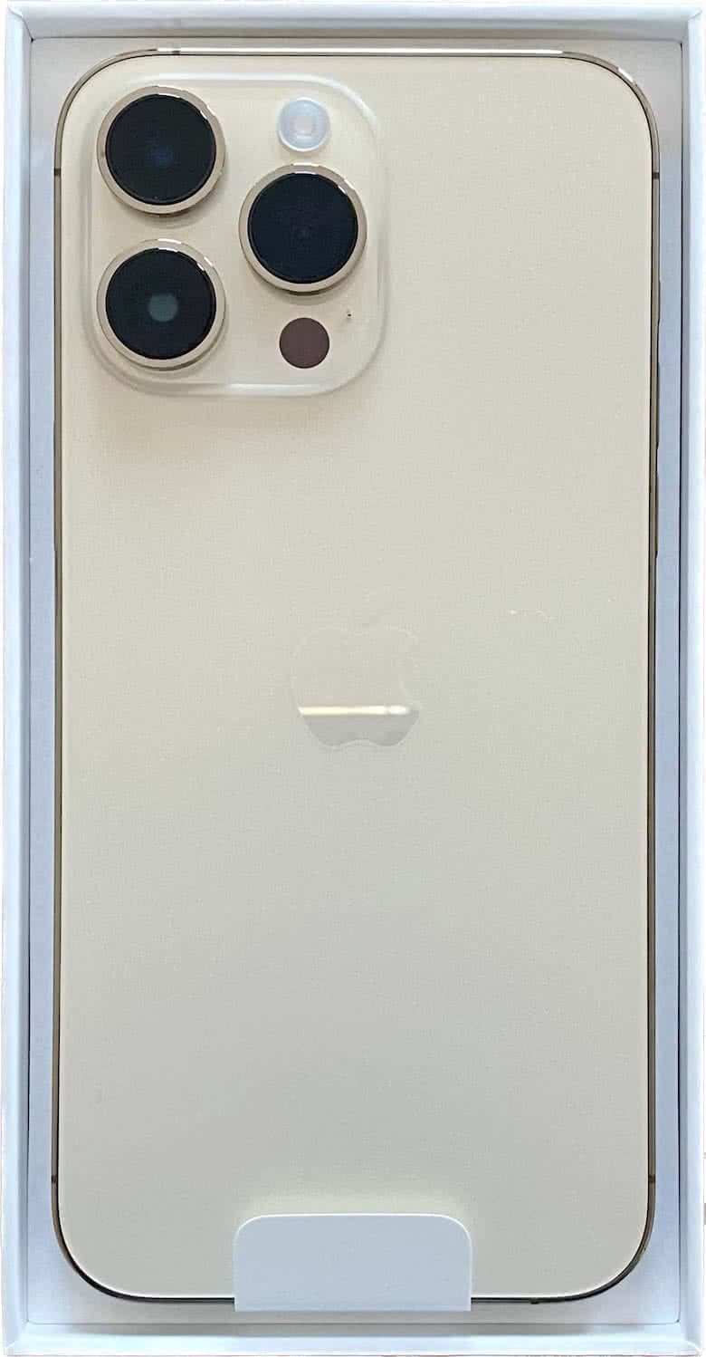 Foto 4: Apple iPhone 14 Pro Max im Karton, Rückseite