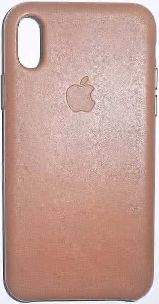 Foto: Apple Leder Case in der Farbe sattelbraun