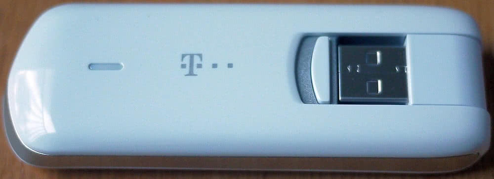 Foto: Telekom Speedstick III im Großformat, Oberseite